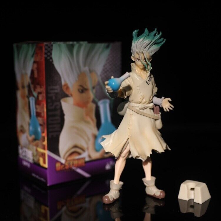 Dr.STONE Ishigami Senkuu Anime Collection Toy Figure 20cm Manga NEW