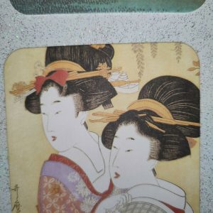Sous-verres traditionnel Ukiyo-e Fabriqué au Japon