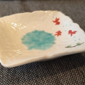 Petit Plat Traditionnel Japonais Céramique