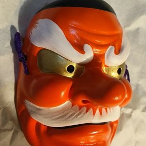 Masque en céramique Omen Tengu Fabriqué au Japon