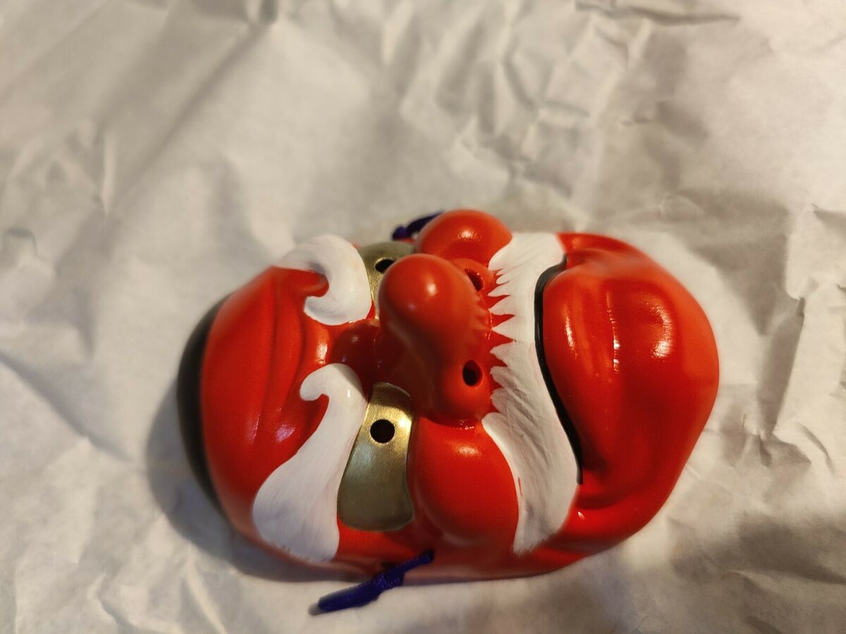 Masque en céramique Omen Tengu Fabriqué au Japon – Image 11